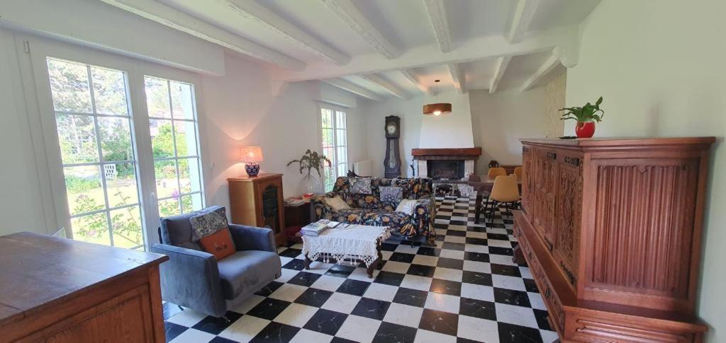 Maison Au Calme Avec Jardin Pres Du Chateau, Foret Et Plage Condette Exteriér fotografie